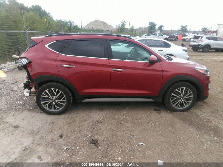 2021 Hyundai Tucson Ultimate VIN: KM8J3CAL6MU378212 Lot: 39449666