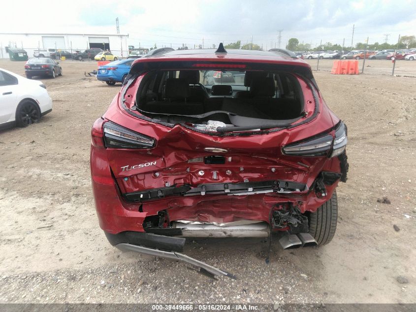 2021 Hyundai Tucson Ultimate VIN: KM8J3CAL6MU378212 Lot: 39449666