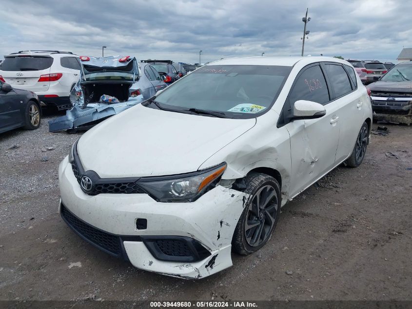 2017 Toyota Corolla Im VIN: JTNKARJE6HJ534030 Lot: 39449680