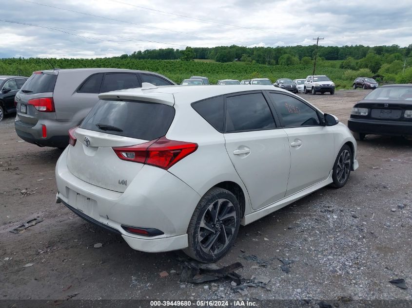 2017 Toyota Corolla Im VIN: JTNKARJE6HJ534030 Lot: 39449680