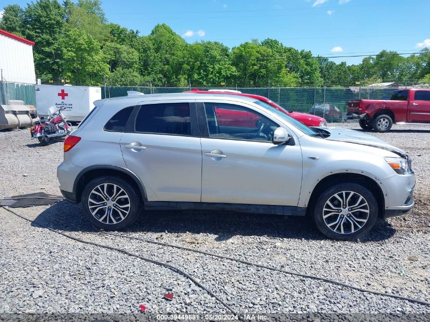 2019 Mitsubishi Outlander Sport 2.0 Es VIN: JA4AR3AU3KU019581 Lot: 39449681