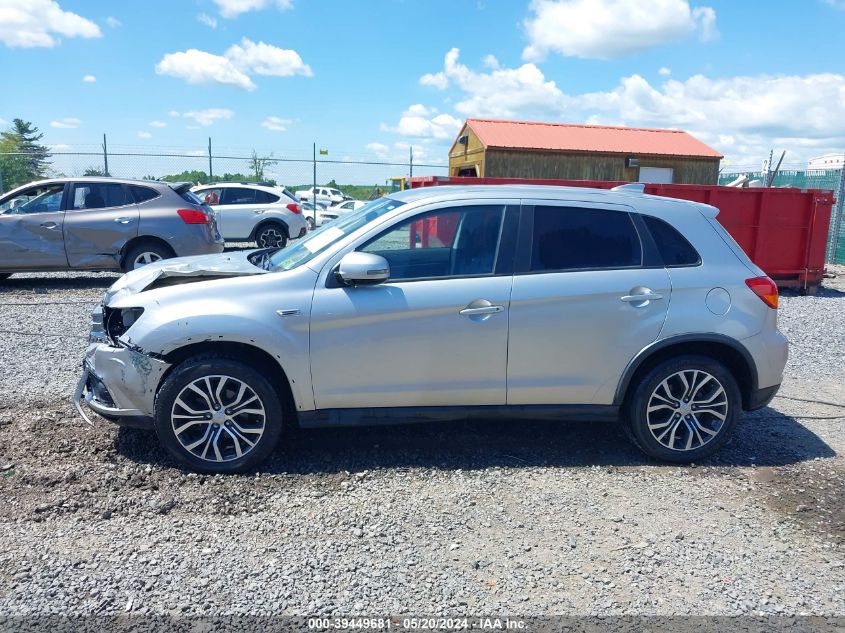 2019 Mitsubishi Outlander Sport 2.0 Es VIN: JA4AR3AU3KU019581 Lot: 39449681