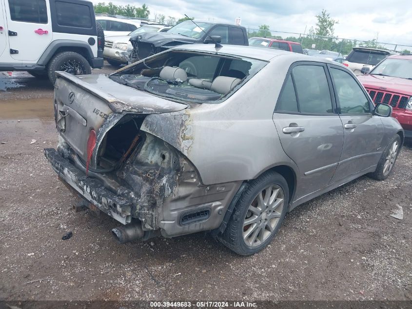 2003 Lexus Is 300 VIN: JTHBD192130075476 Lot: 39449683