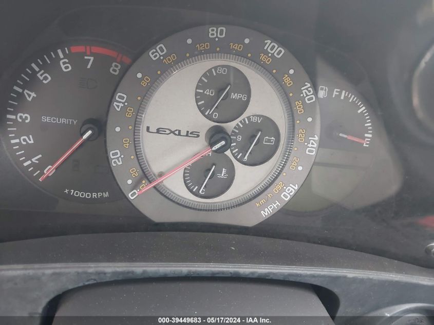 2003 Lexus Is 300 VIN: JTHBD192130075476 Lot: 39449683