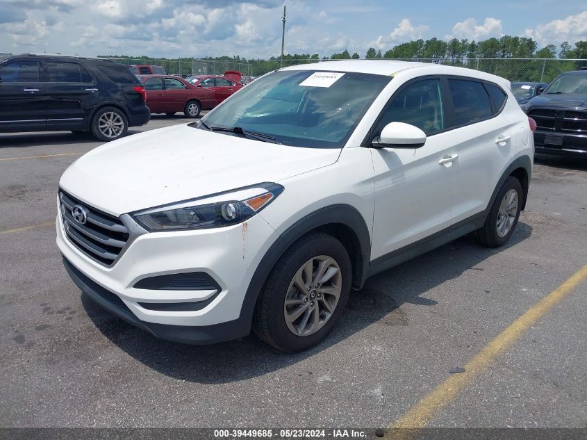 2017 Hyundai Tucson Se VIN: KM8J23A4XHU577166 Lot: 39449685