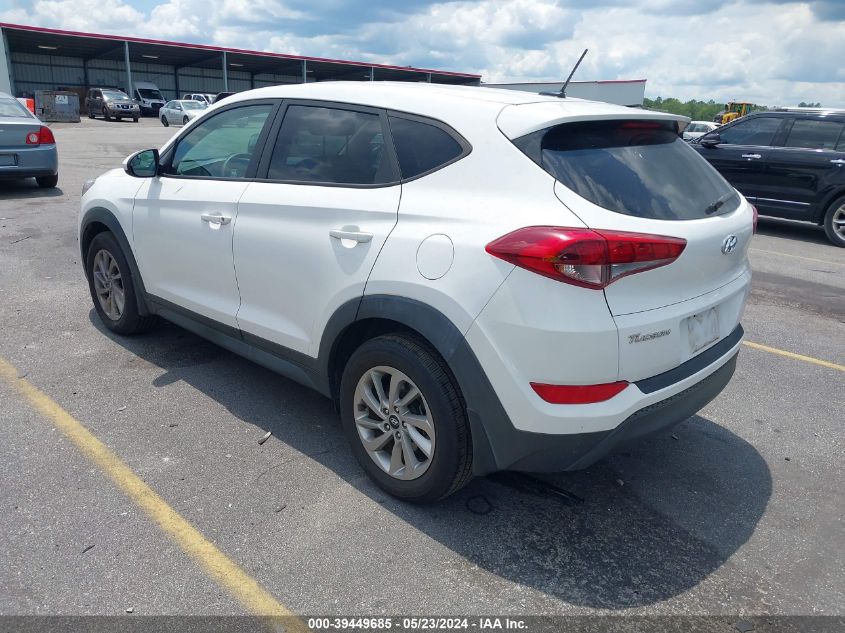 2017 Hyundai Tucson Se VIN: KM8J23A4XHU577166 Lot: 39449685