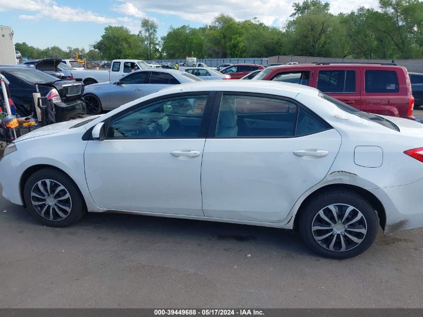 2015 Toyota Corolla Le VIN: 5YFBURHE4FP291358 Lot: 39449688