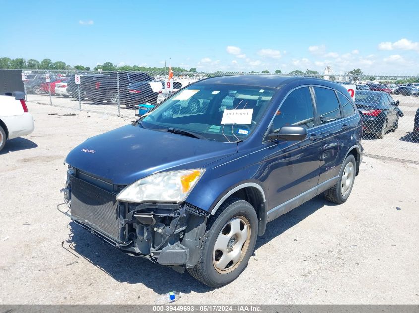 2009 Honda Cr-V Lx VIN: JHLRE38379C001895 Lot: 39449693