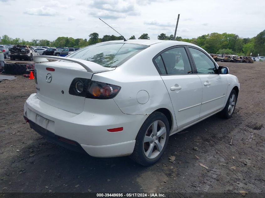 2006 Mazda Mazda3 S VIN: JM1BK324761453555 Lot: 39449695