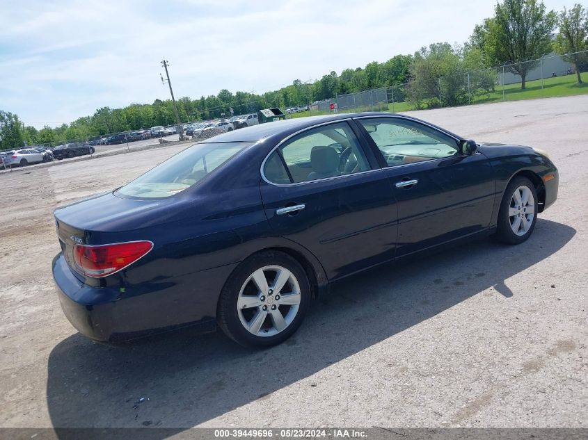 2005 Lexus Es 330 VIN: JTHBA30G655078621 Lot: 39449696