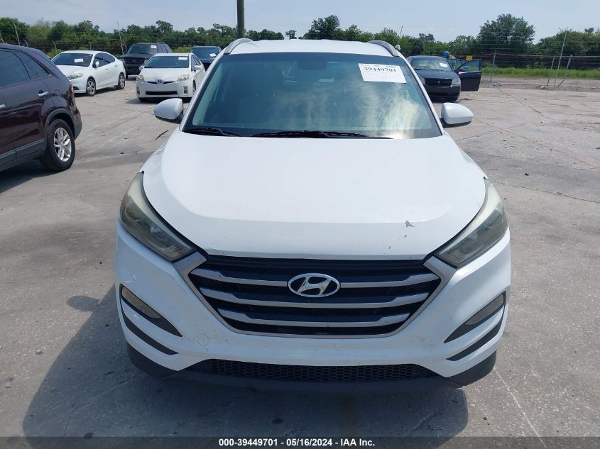 2018 Hyundai Tucson Sel VIN: KM8J33A44JU612271 Lot: 39449701