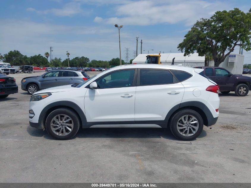 2018 Hyundai Tucson Sel VIN: KM8J33A44JU612271 Lot: 39449701