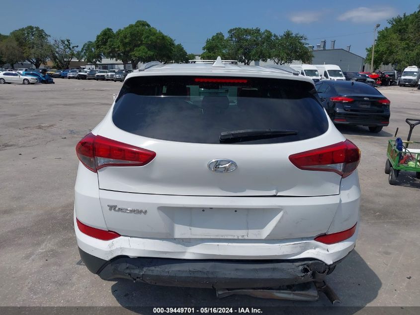 2018 Hyundai Tucson Sel VIN: KM8J33A44JU612271 Lot: 39449701