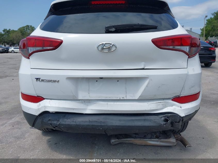 2018 Hyundai Tucson Sel VIN: KM8J33A44JU612271 Lot: 39449701