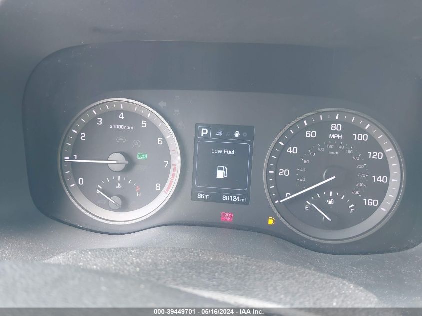 2018 Hyundai Tucson Sel VIN: KM8J33A44JU612271 Lot: 39449701