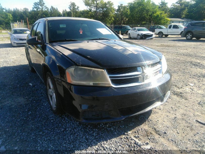 2014 Dodge Avenger Se VIN: 1C3CDZAB7EN132824 Lot: 39449709