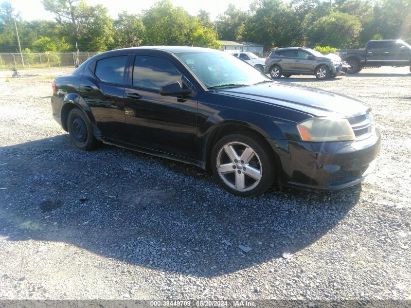 2014 Dodge Avenger Se VIN: 1C3CDZAB7EN132824 Lot: 39449709