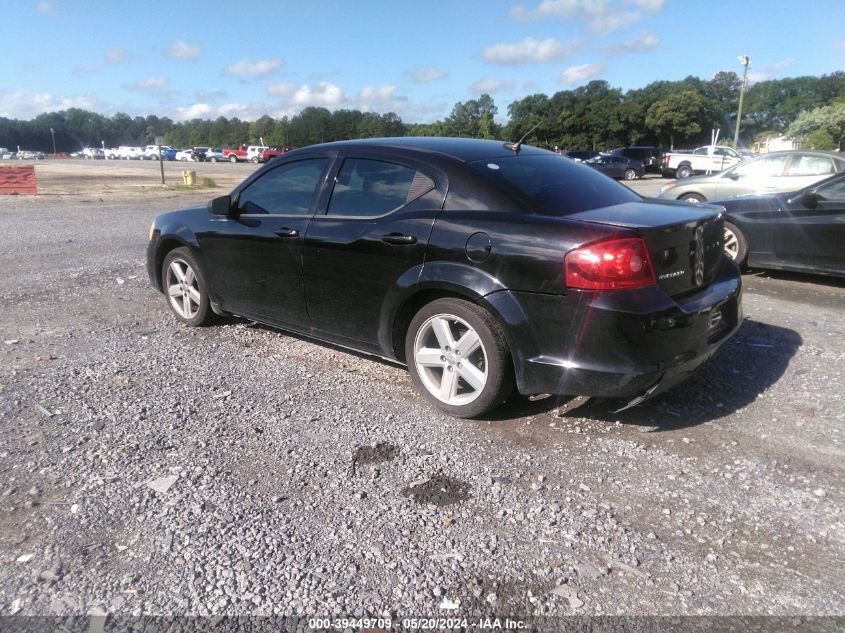 2014 Dodge Avenger Se VIN: 1C3CDZAB7EN132824 Lot: 39449709