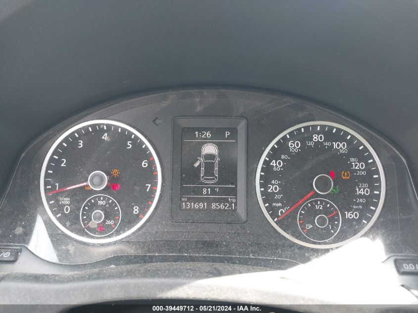 2017 Volkswagen Tiguan 2.0T/2.0T S VIN: WVGBV7AX1HK022423 Lot: 39449712