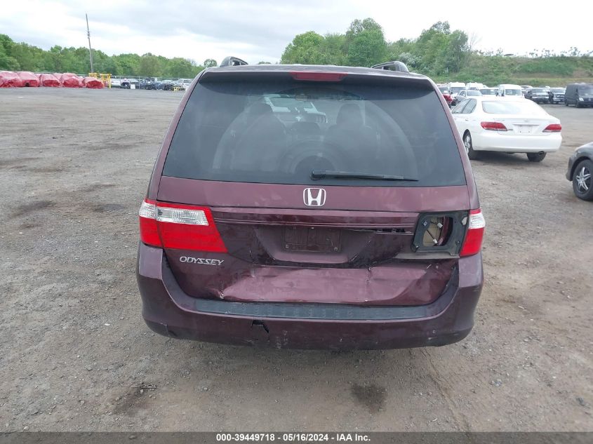 2007 Honda Odyssey Ex-L VIN: 5FNRL387X7B460991 Lot: 39449718