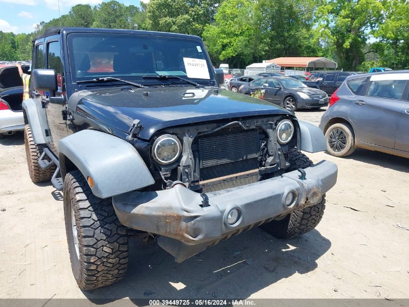 2014 Jeep Wrangler Unlimited Sport VIN: 1C4BJWDG4EL306642 Lot: 39449725