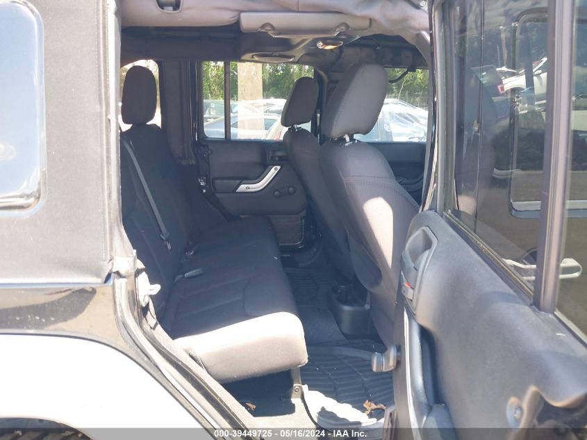 2014 Jeep Wrangler Unlimited Sport VIN: 1C4BJWDG4EL306642 Lot: 39449725