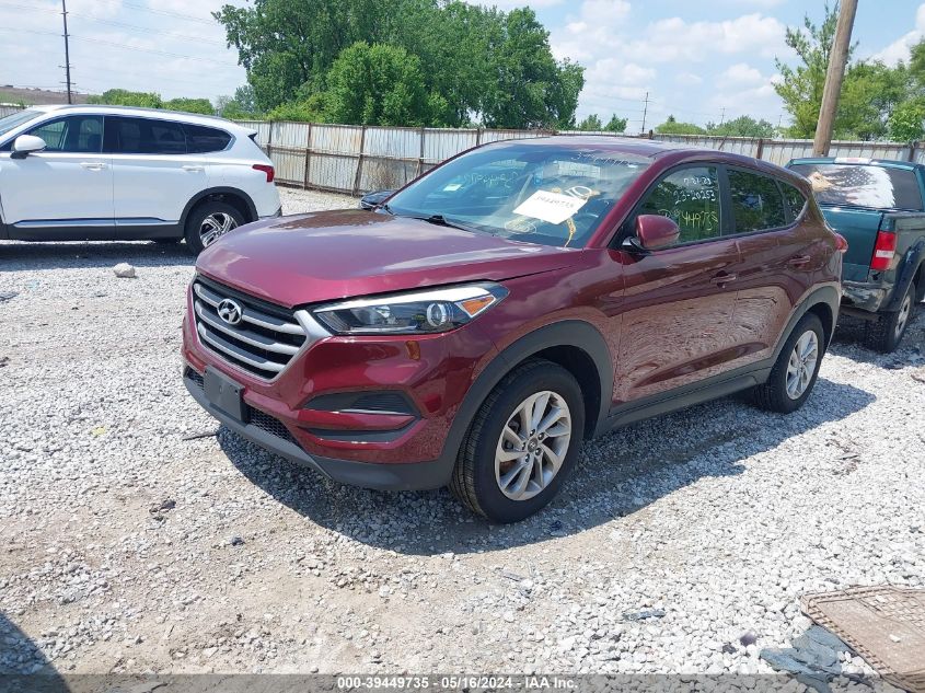 2017 Hyundai Tucson Se VIN: KM8J23A43HU328918 Lot: 39449735