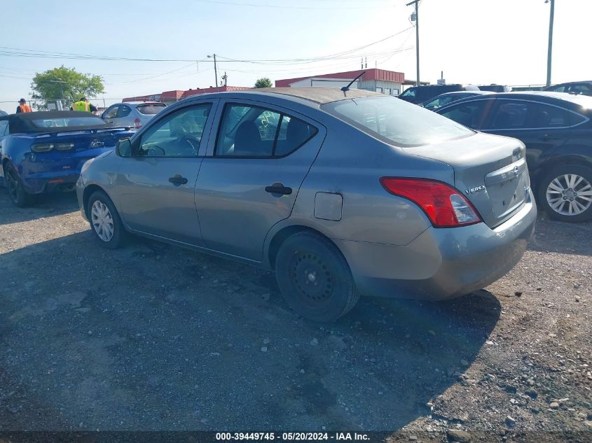 2013 Nissan Versa 1.6 S VIN: 3N1CN7AP3DL873501 Lot: 39449745