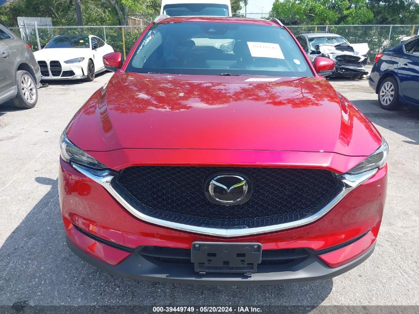 2021 Mazda Cx-5 Signature VIN: JM3KFBEYXM0336902 Lot: 39449749