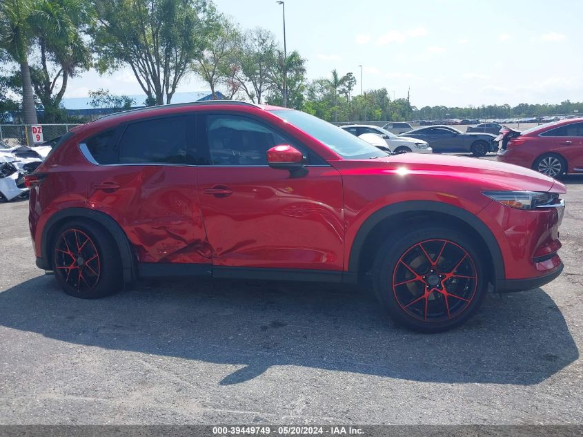 2021 Mazda Cx-5 Signature VIN: JM3KFBEYXM0336902 Lot: 39449749