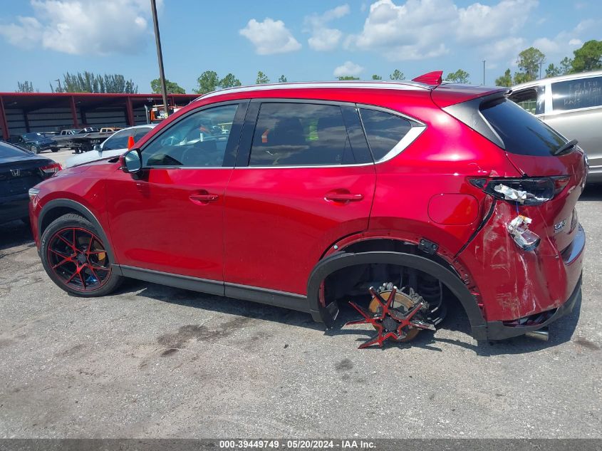 2021 Mazda Cx-5 Signature VIN: JM3KFBEYXM0336902 Lot: 39449749