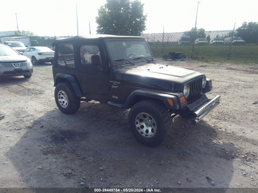 1999 Jeep Wrangler Sport VIN: 1J4FY19S0XP450529 Lot: 39449754