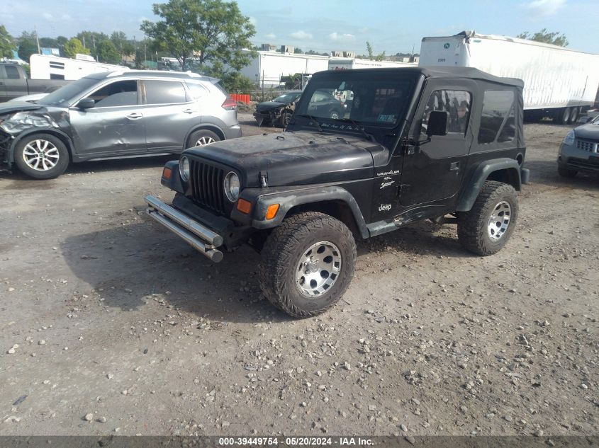 1999 Jeep Wrangler Sport VIN: 1J4FY19S0XP450529 Lot: 39449754