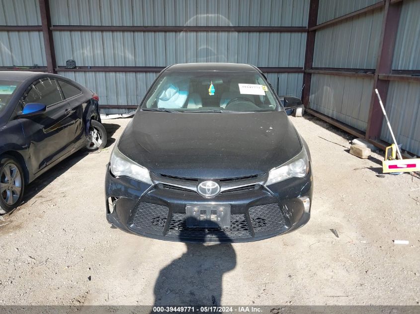 2015 Toyota Camry Se VIN: 4T1BF1FK5FU003723 Lot: 39449771