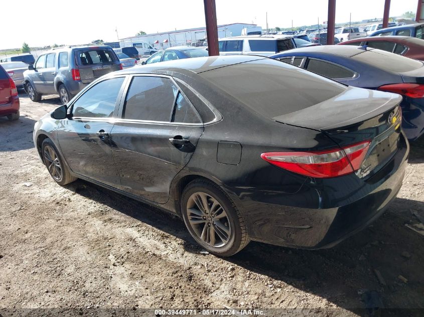 2015 Toyota Camry Se VIN: 4T1BF1FK5FU003723 Lot: 39449771