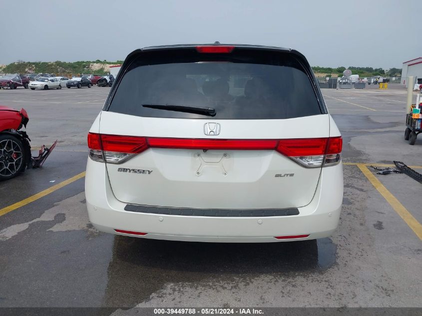 2016 Honda Odyssey Touring/Touring Elite VIN: 5FNRL5H93GB102578 Lot: 39449788