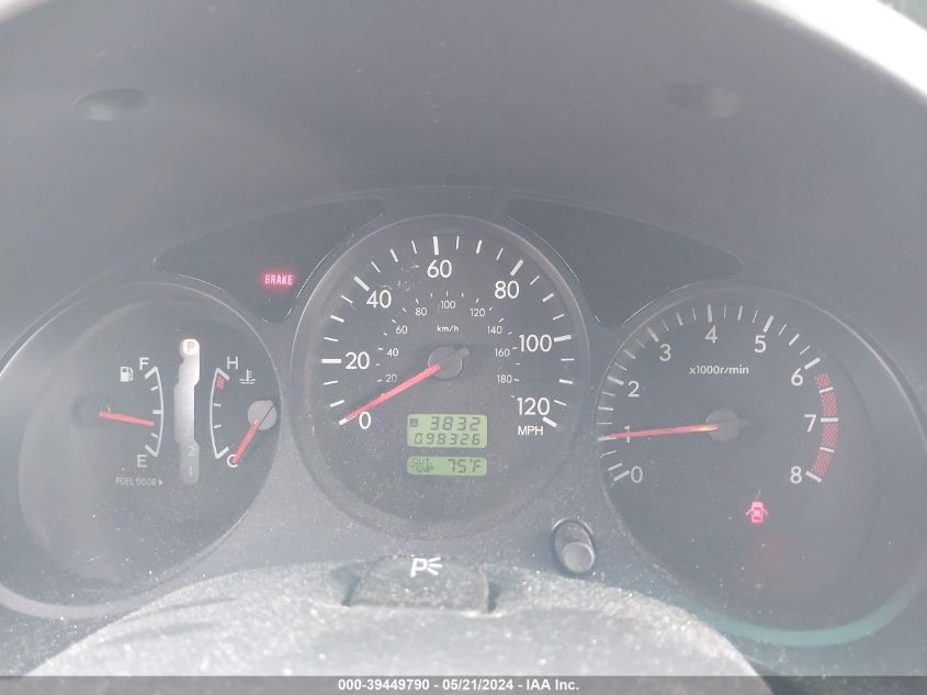 2004 Subaru Forester 2.5X VIN: JF1SG63674H715569 Lot: 39449790