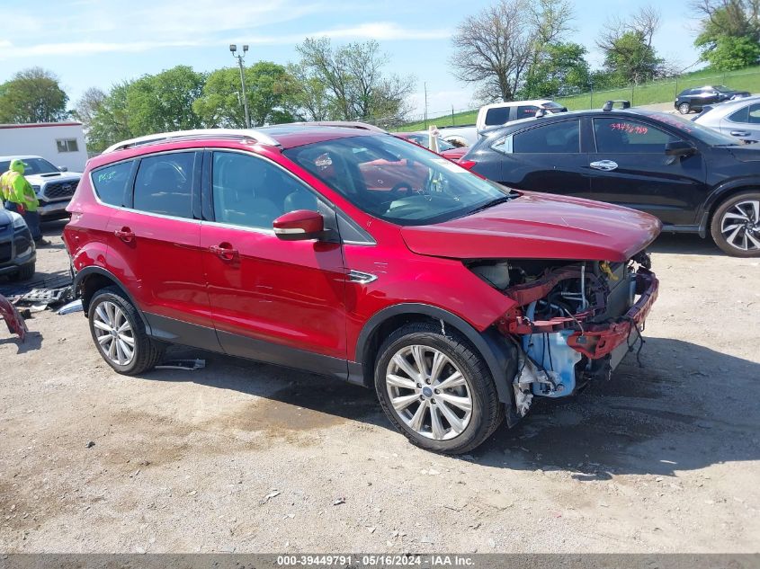 2017 Ford Escape Titanium VIN: 1FMCU9JD0HUD53281 Lot: 39449791