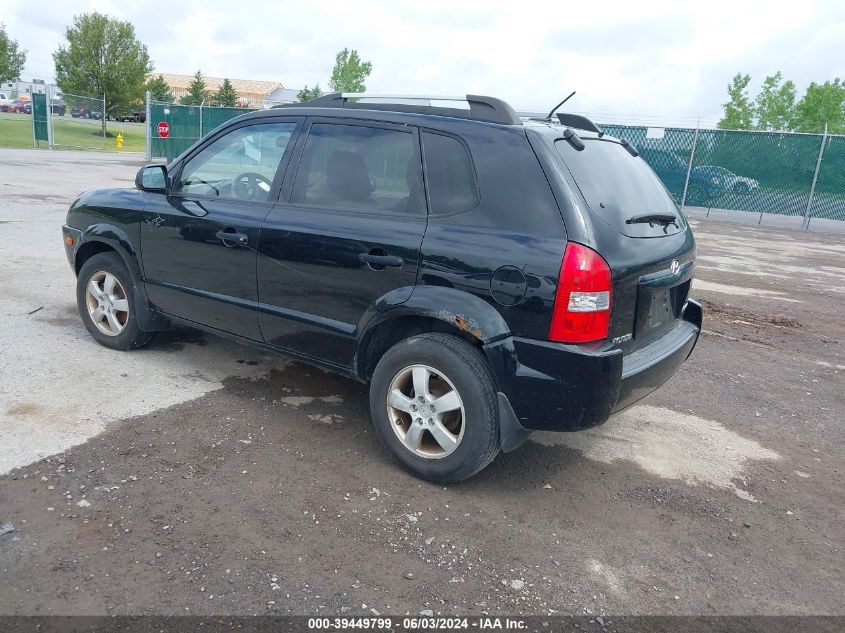 2008 Hyundai Tucson Gls VIN: KM8JM12B08U859621 Lot: 39449799