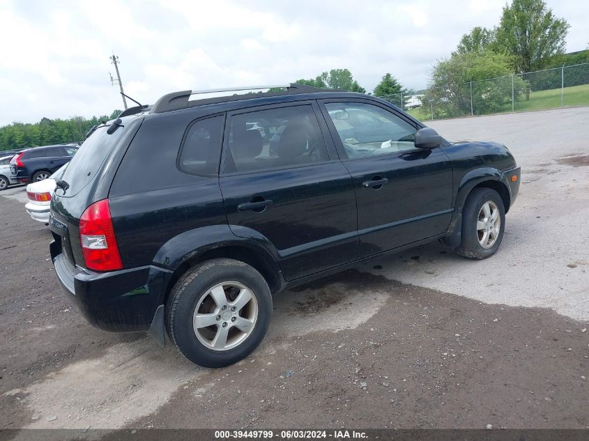 2008 Hyundai Tucson Gls VIN: KM8JM12B08U859621 Lot: 39449799