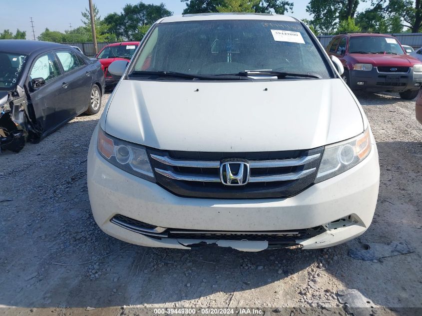 2015 Honda Odyssey Exl VIN: 5FNRL5H63FB037624 Lot: 39449800