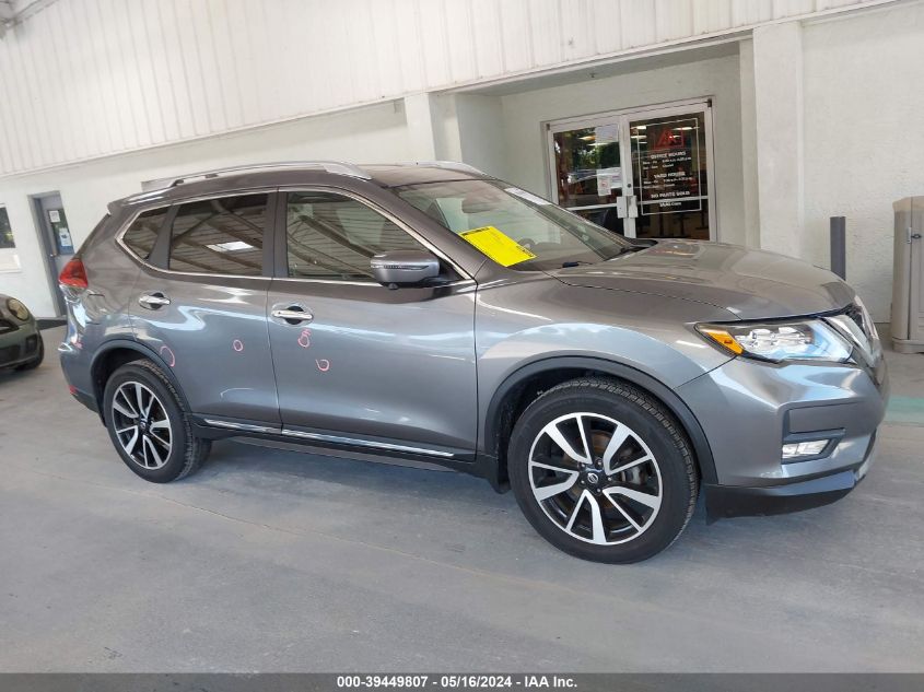 2018 Nissan Rogue Sl VIN: JN8AT2MT3JW487998 Lot: 39449807