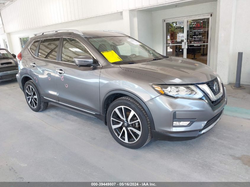 2018 Nissan Rogue Sl VIN: JN8AT2MT3JW487998 Lot: 39449807