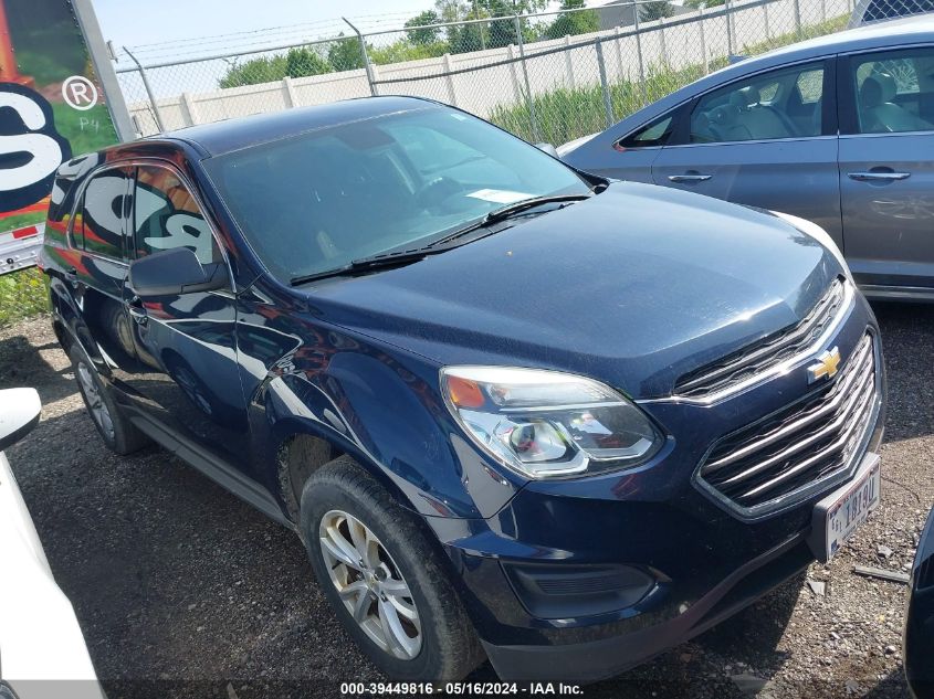 2017 Chevrolet Equinox Ls VIN: 2GNFLEEK5H6335130 Lot: 39449816