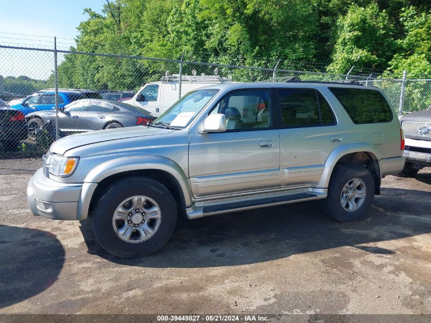 2002 Toyota 4Runner Limited V6 VIN: JT3HN87R320364833 Lot: 39449827