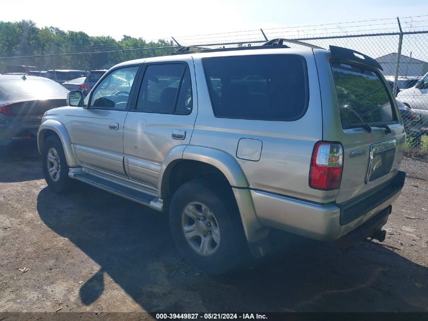 2002 Toyota 4Runner Limited V6 VIN: JT3HN87R320364833 Lot: 39449827