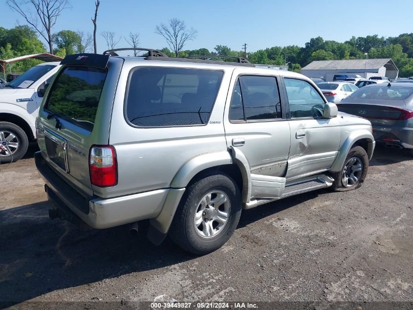 2002 Toyota 4Runner Limited V6 VIN: JT3HN87R320364833 Lot: 39449827