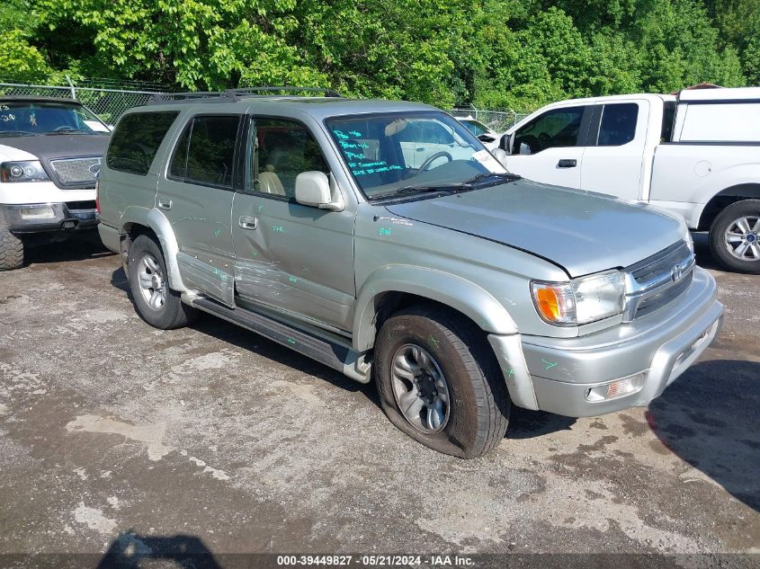 2002 Toyota 4Runner Limited V6 VIN: JT3HN87R320364833 Lot: 39449827