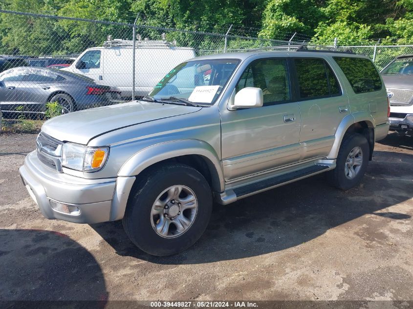 2002 Toyota 4Runner Limited V6 VIN: JT3HN87R320364833 Lot: 39449827