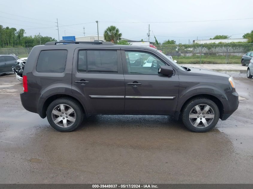 2014 Honda Pilot Touring VIN: 5FNYF4H99EB003970 Lot: 39449837